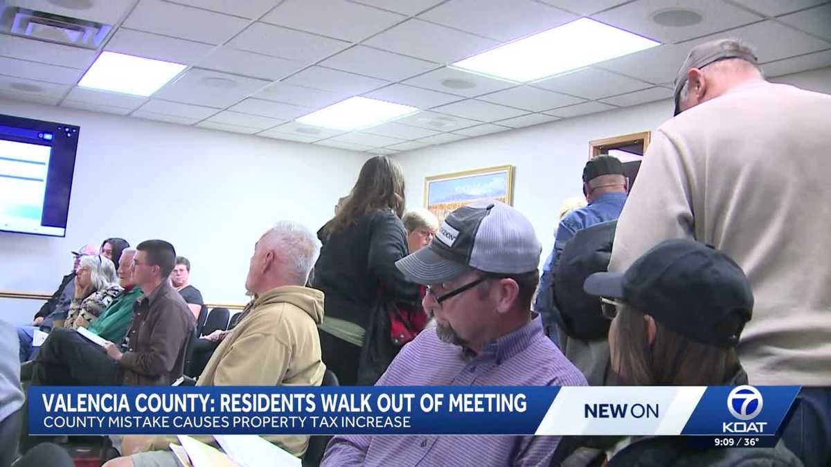 Valencia County property tax mix-up sparks outrage: 'Corrected' bills still questioned