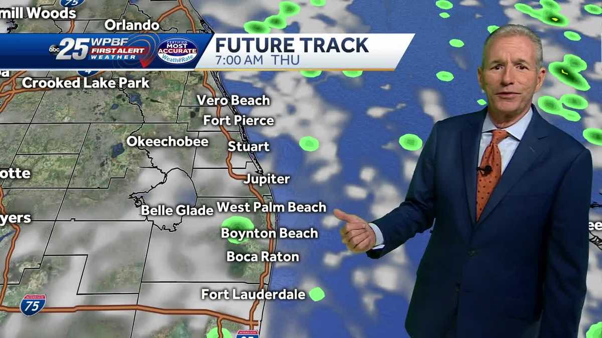 Hot and breezy for South Florida