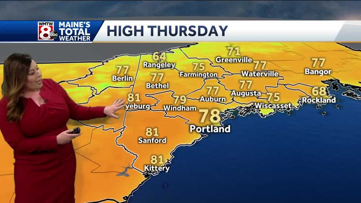 Warmer, brighter days to end the week and a look at your weekend forecast