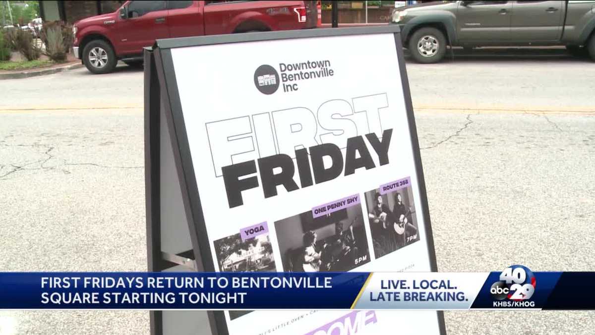 Bentonville holds year's first First Friday