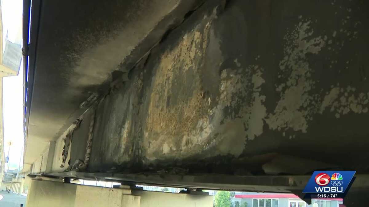 WDSU Road Patrol: Loyola Avenue ramp to West Bank closed indefinitely after homeless encampment fire