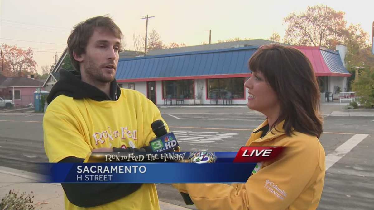 Volunteers help runners get through Run to Feed the Hungry