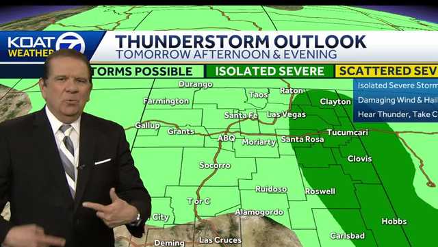 Severe storm east, rain chances going up elsewhere - Vimarsana News