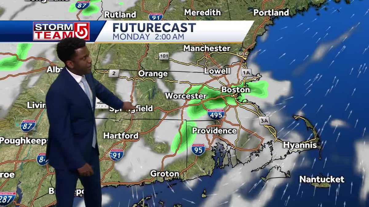 Video: Dry, hot to start the week