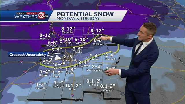 Kansas City under Winter Storm Warning, how many inches expected: - Vimarsana News