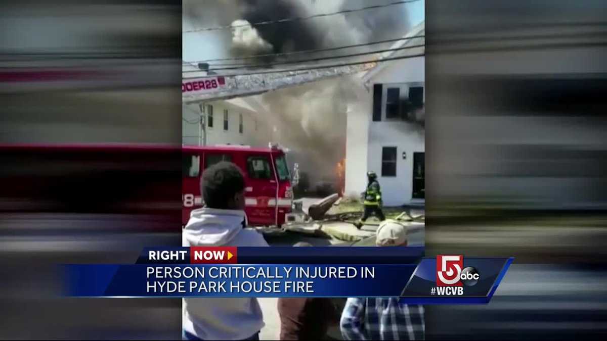 Person critically injured in Hyde Park fire