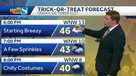 Iowa weather: Chilly and breezy for Halloween, spotty showers overnight