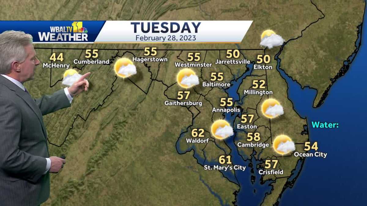 Showers linger into Tuesday morning