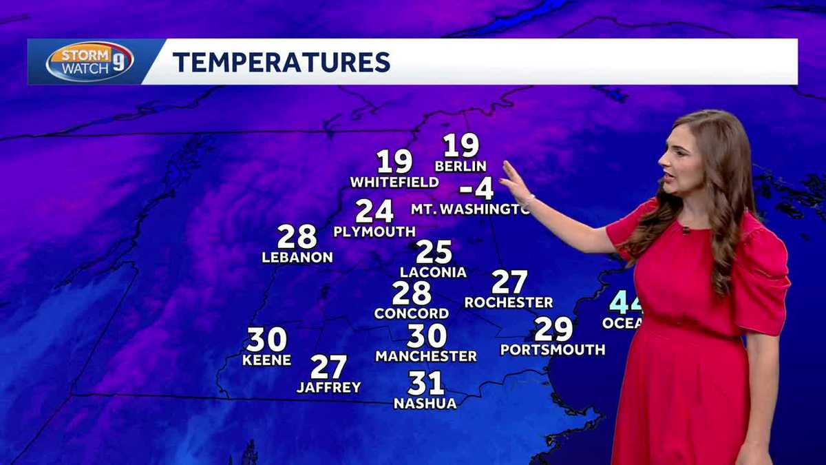 NH forecast video: Cold pattern continues