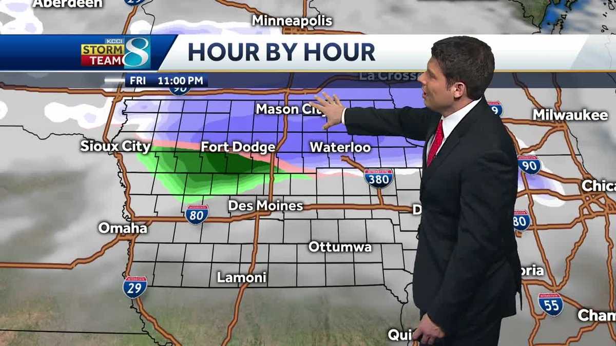 Timing, totals on weekend winter weather