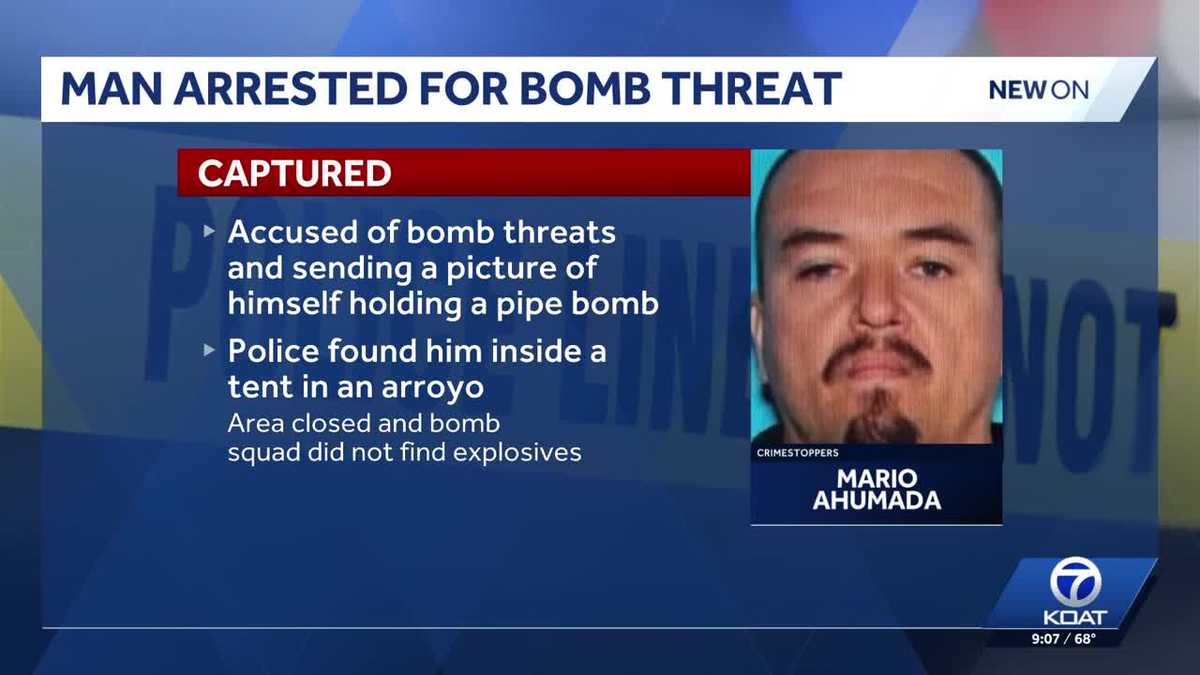 Albuquerque police arrest man after bomb threat made - KOAT