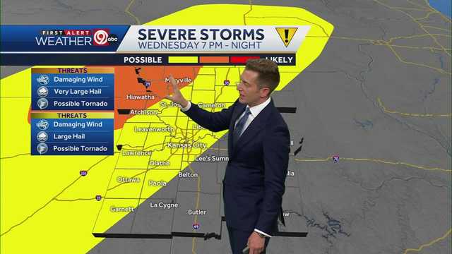 Kansas City weather forecast: Thunderstorms possible overnight - Vimarsana News