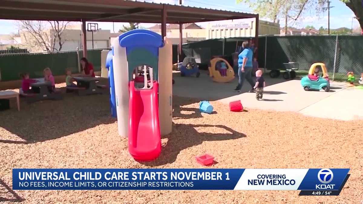 New Mexico launches first-in-nation universal child care