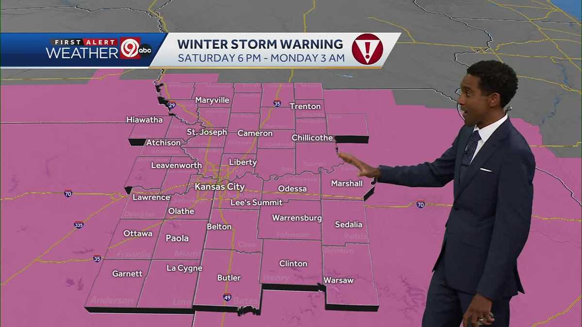 Kansas City winter storm will begin with ice, turn to snow