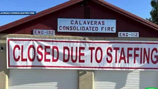 Calaveras County fire station closing due to staffing shortages - Vimarsana News
