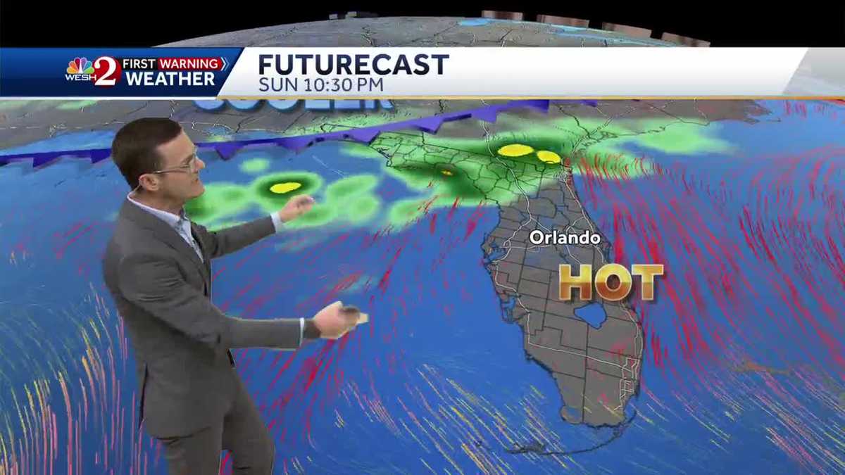 Today: Last hot day, then storms cool us down