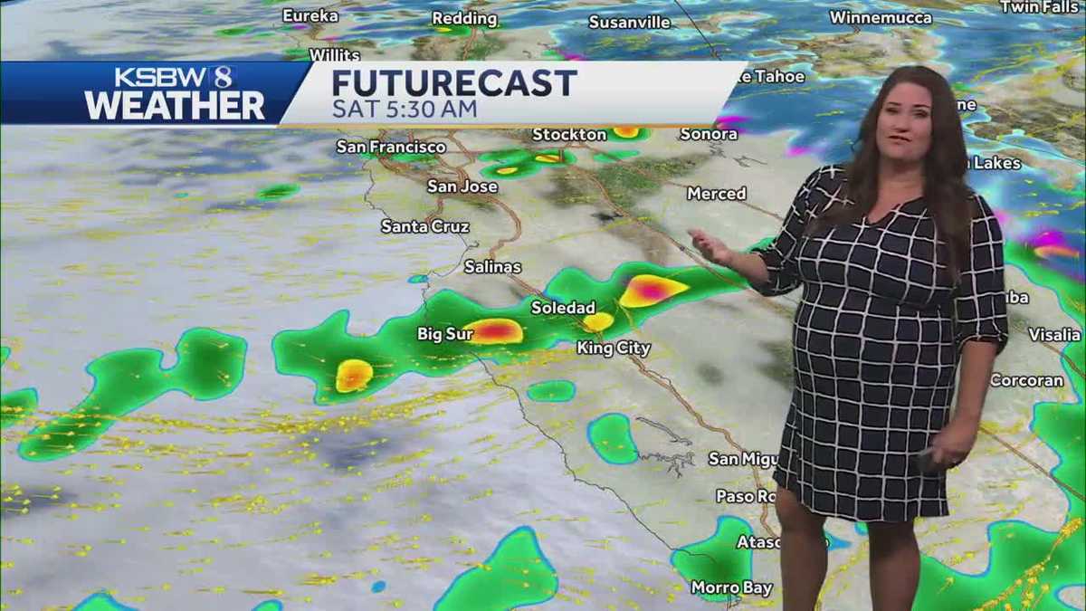 Scattered rain expected to hit over next three days
