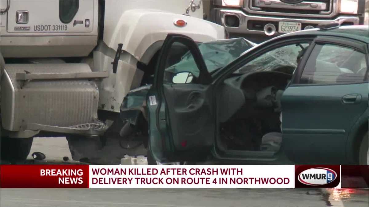 Woman killed in crash on Route 4 in Northwood