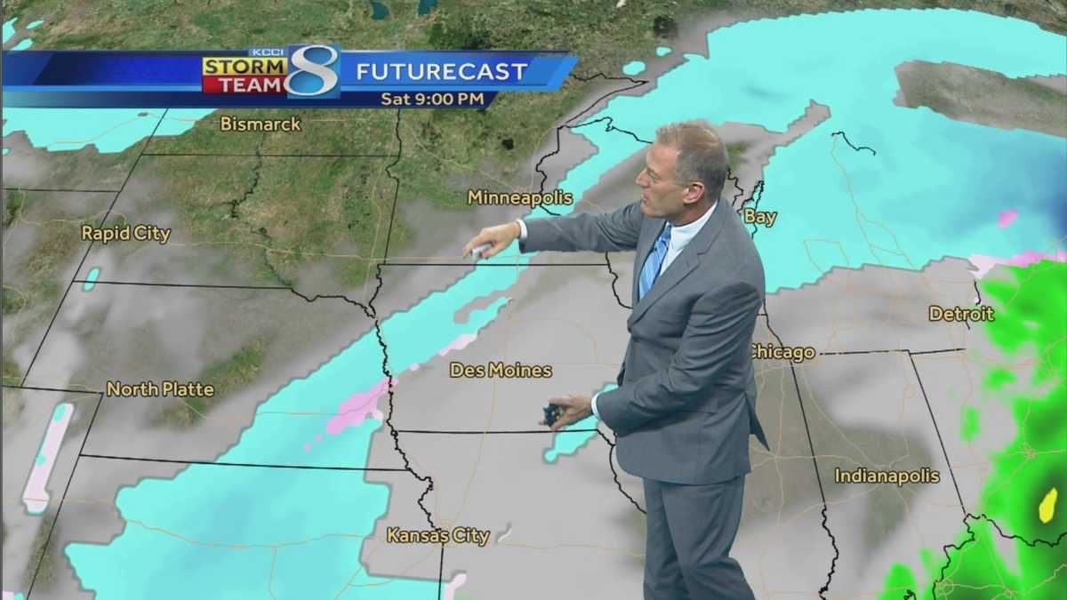 KCCI 8 video weather forecast