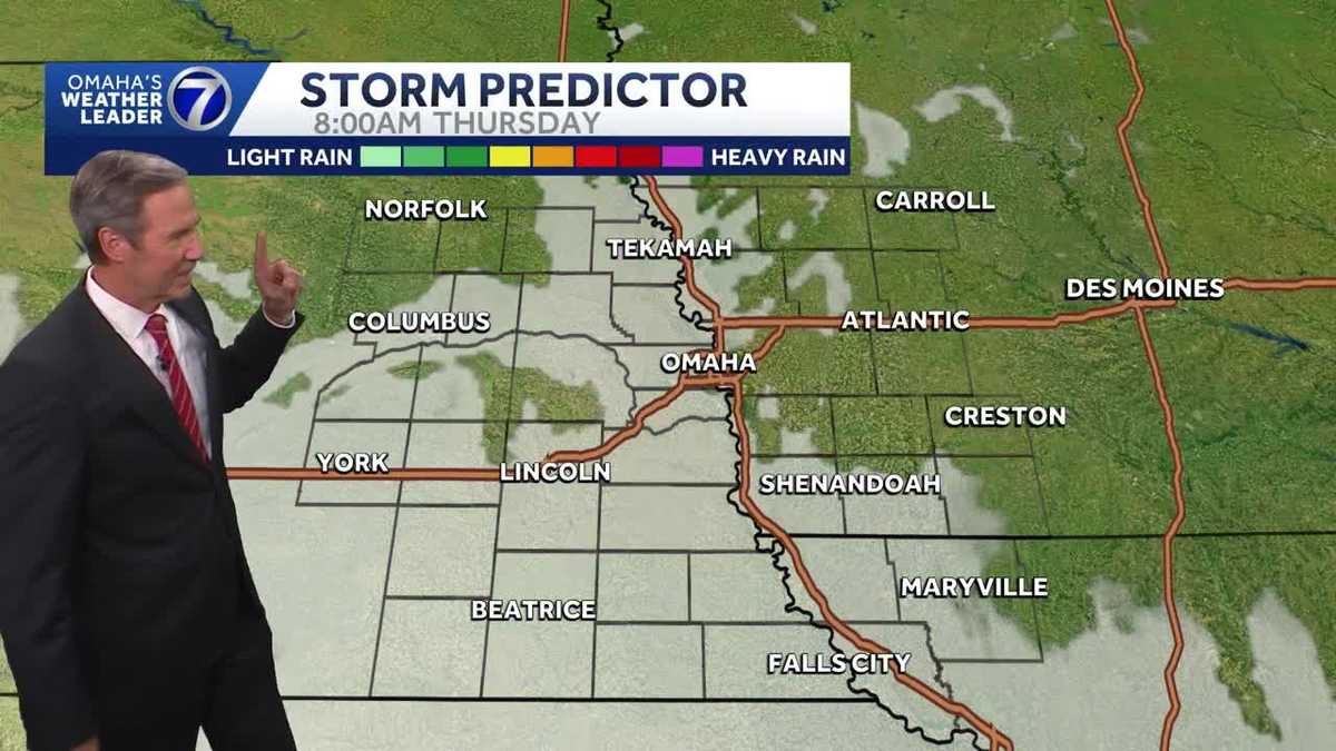 Fog possible early Thursday for Omaha, then some sunshine