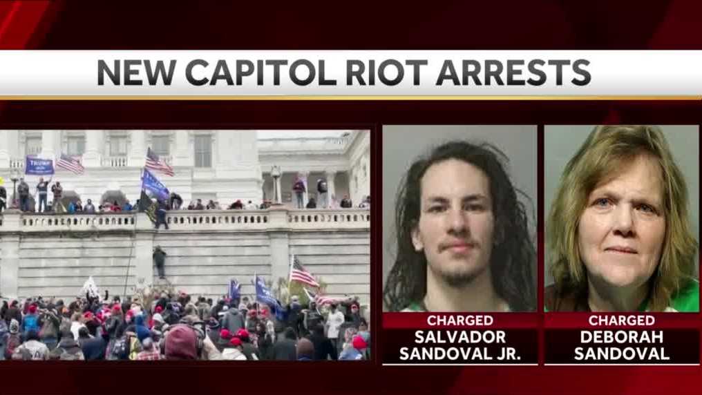 Tip to FBI from acquaintance led to arrests of mother, son in Capitol attack
