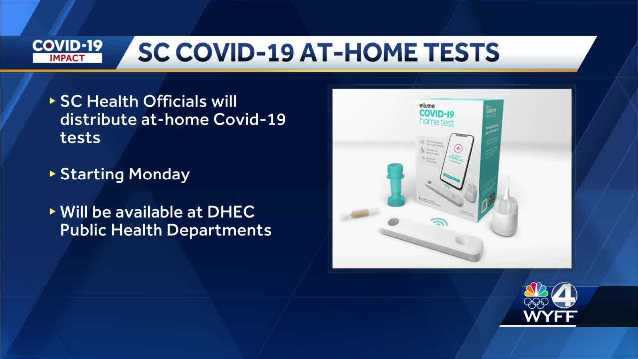 South Carolina: DHEC To Distribute At-home COVID-19 Tests