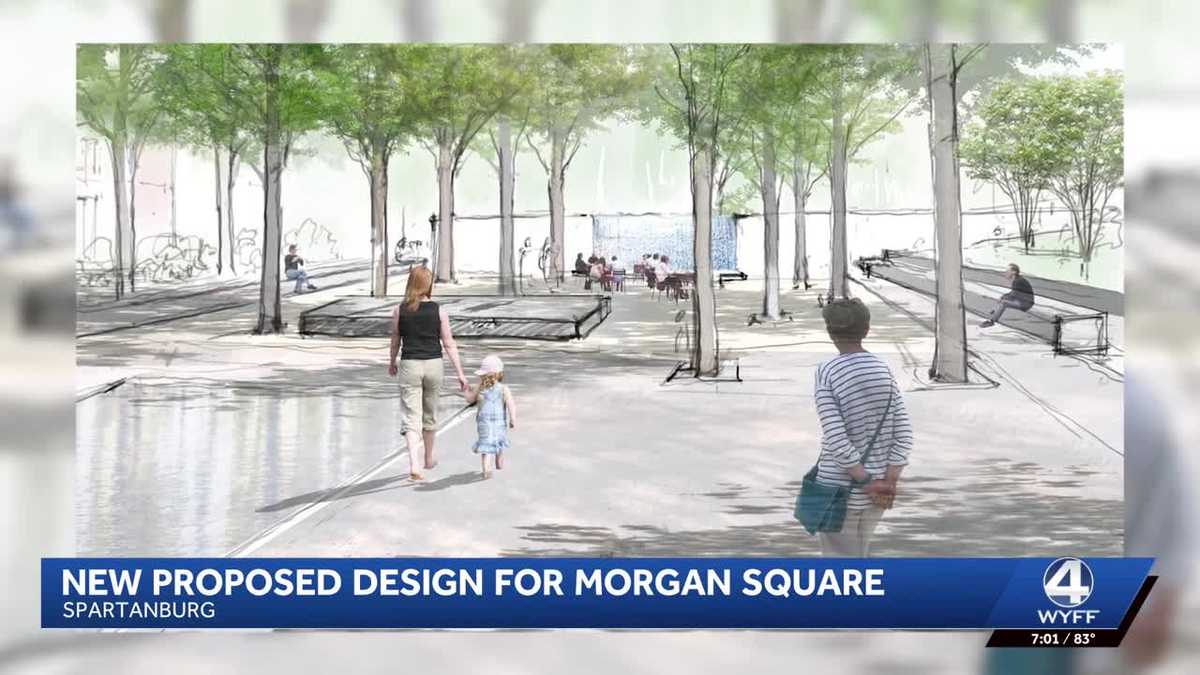Spartanburg unveils $18.2 million plan to expand Morgan Square - WYFF