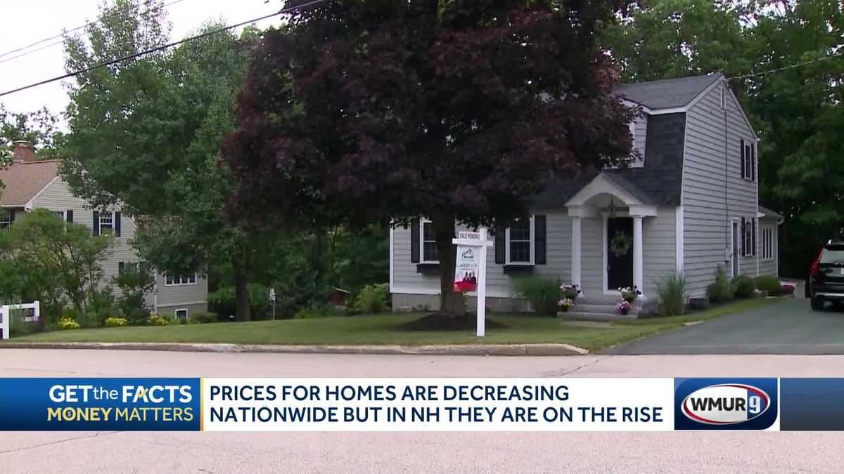 Prices for homes decreasing nationwide, but not in NH