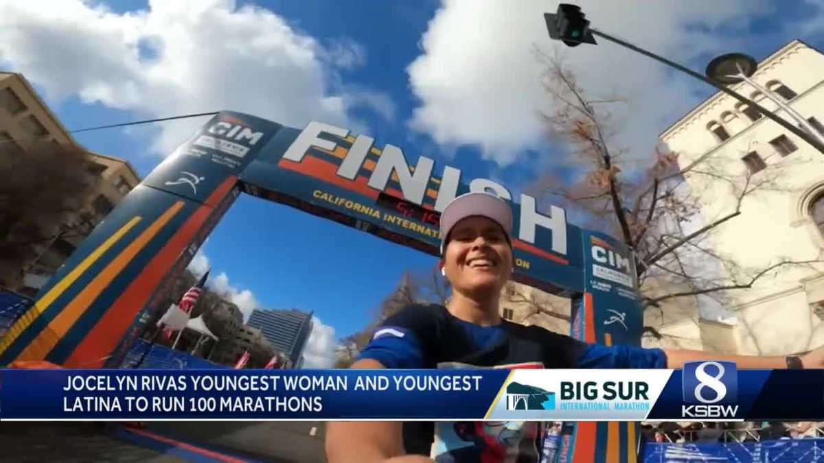 Meet Jocelyn Rivas, the youngest person to complete 100 marathons