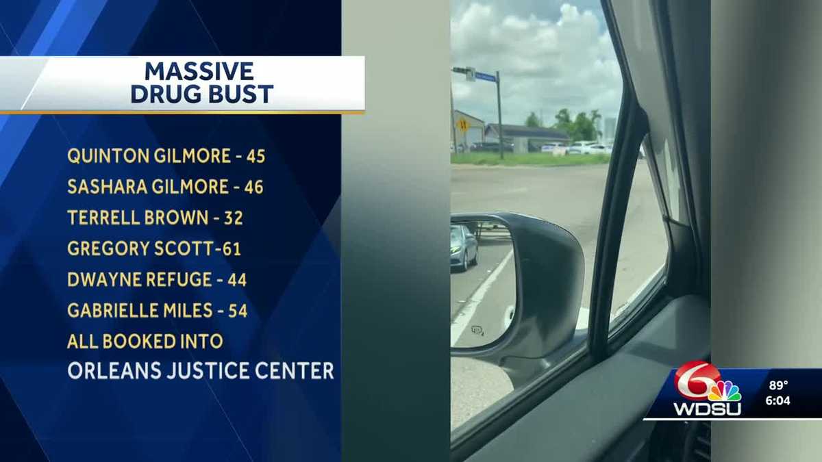 Louisiana State Police arrests 6 in drug investigation