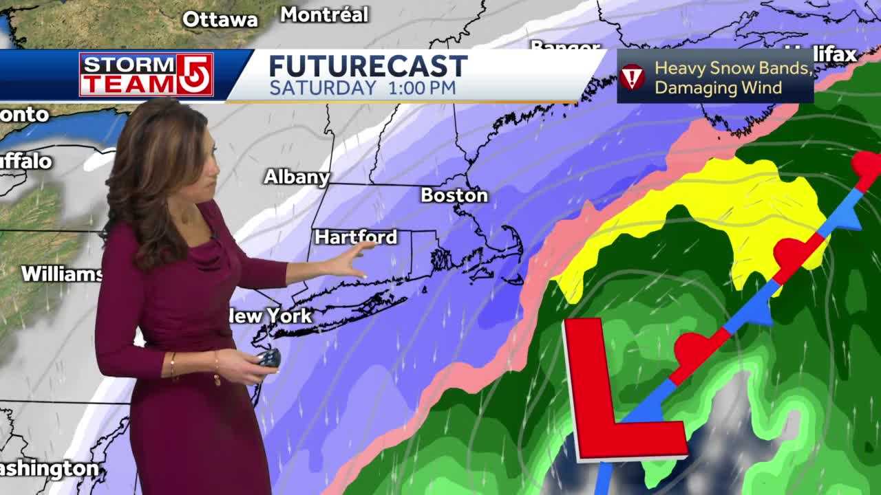 Video: Clouds Increase As Intense Winter Storm Begins To Form