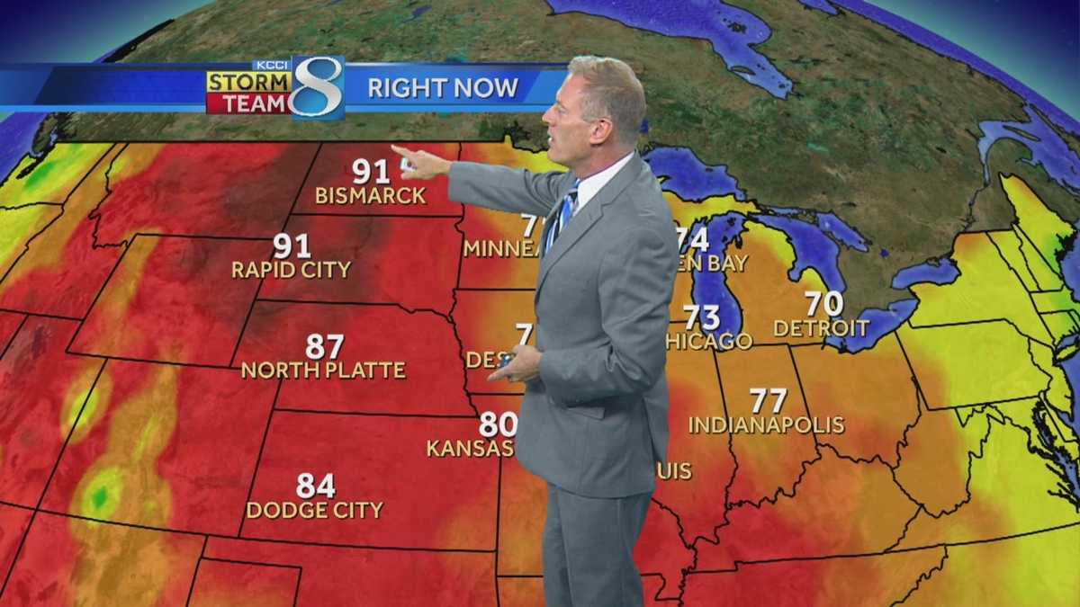 KCCI 8 video weather forecast