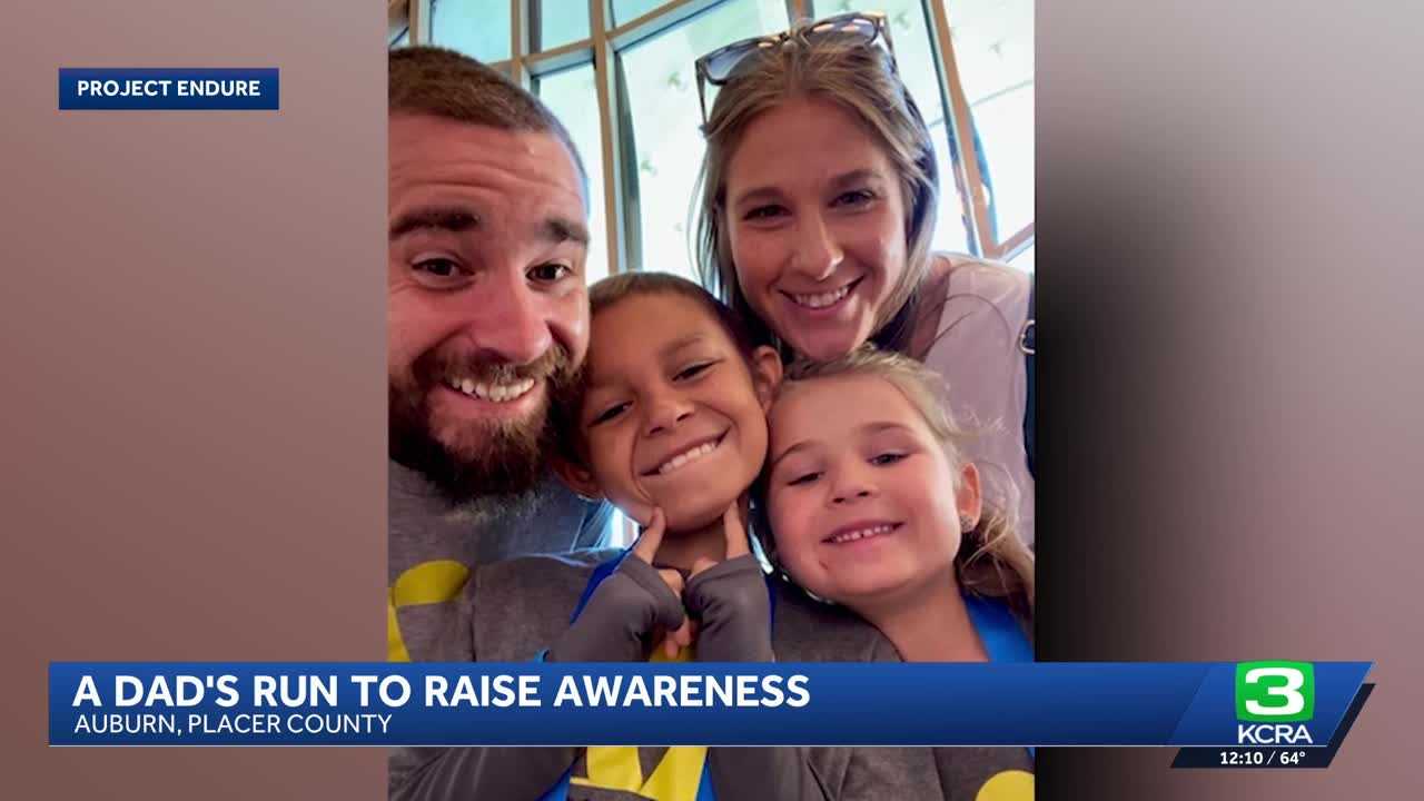 Dad sets out on 240-mile trek across California in honor of late son