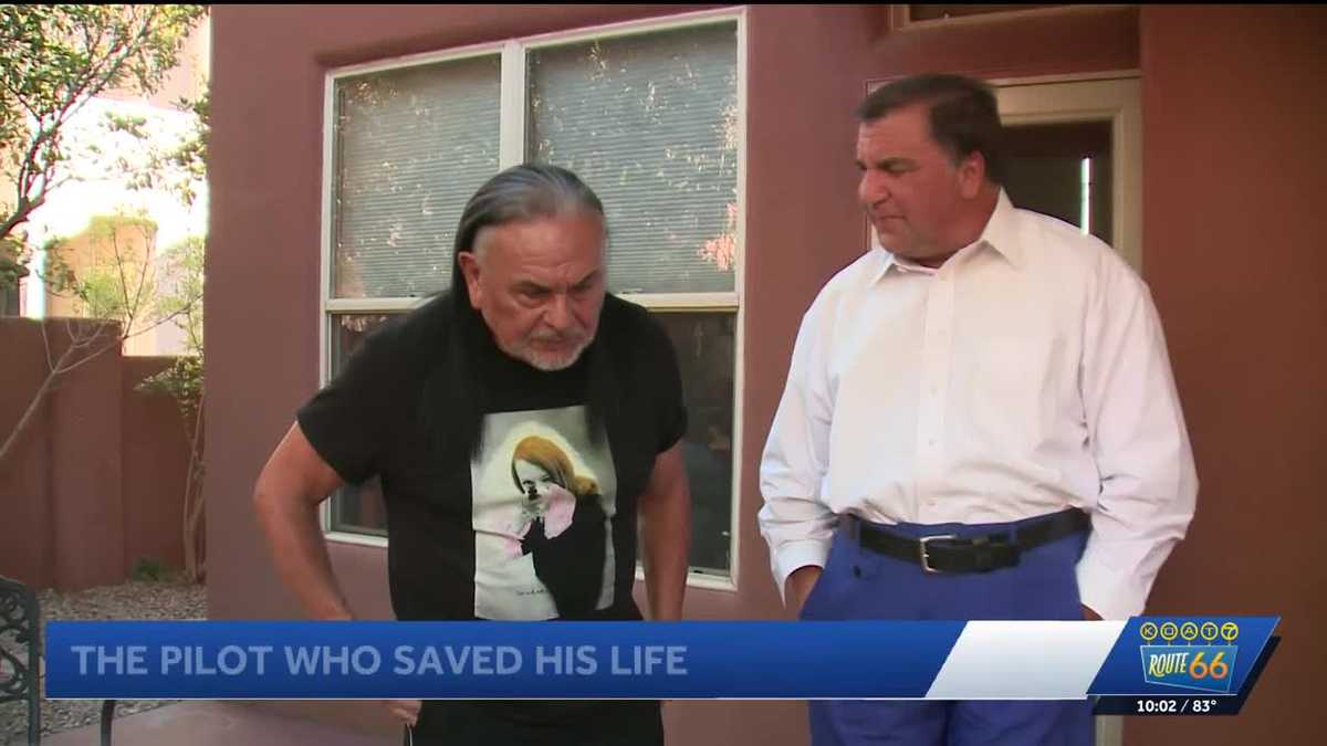 Albuquerque salon owner thanks the pilot that he credits with saving his life on 9/11