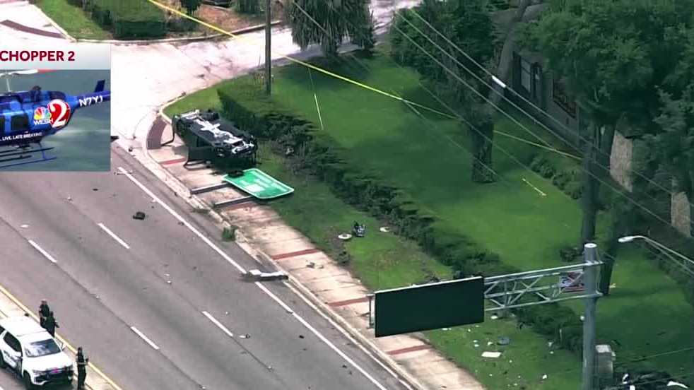 Suspected drug trafficker causes fiery crash killing 2 people in Seminole County, police say