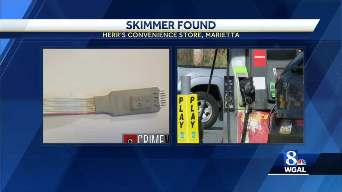 LANCASTER Credit card skimmer found at gas station