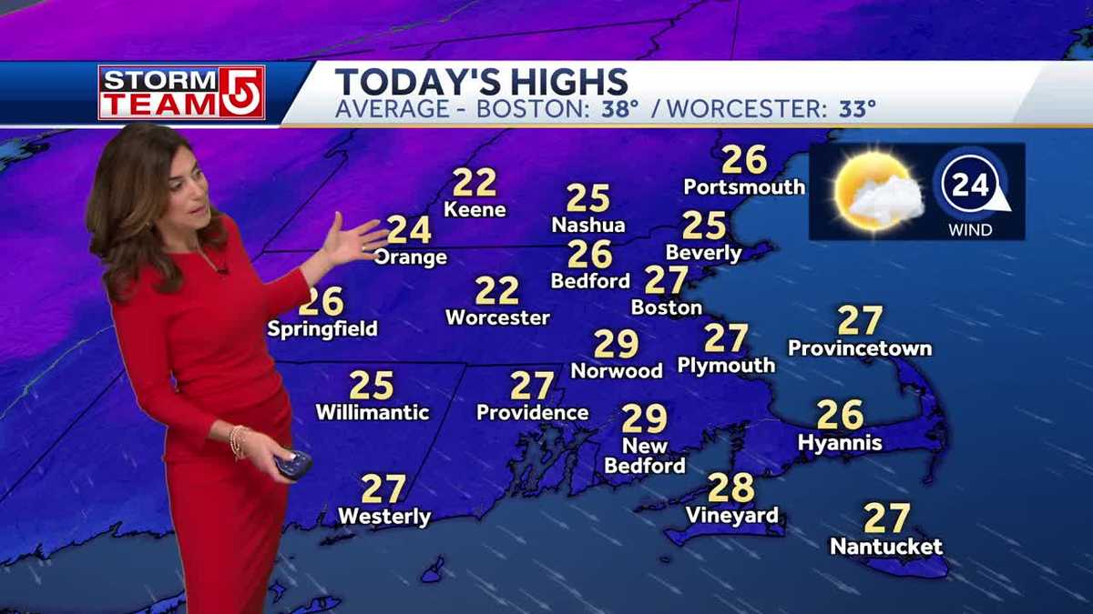 Video: Colder with biting wind midweek