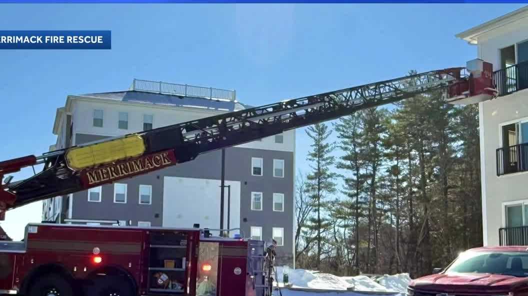 Merrimack Fire Crews respond to apartment fire Friday
