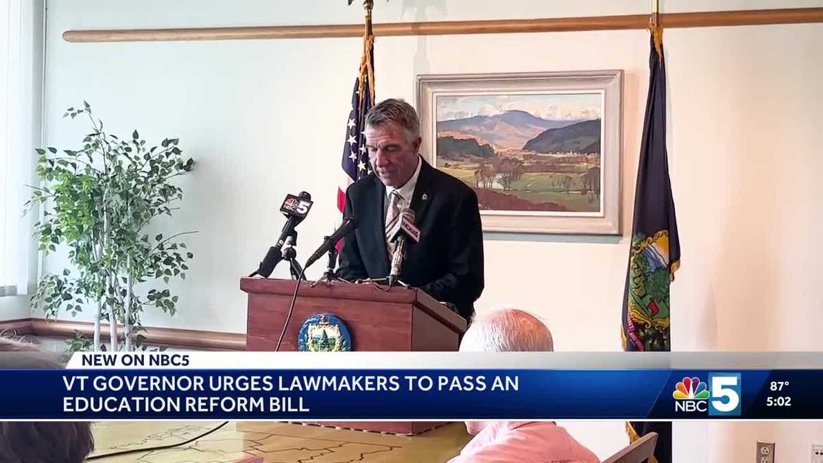 Gov. Phil Scott weighs in on status of education reform