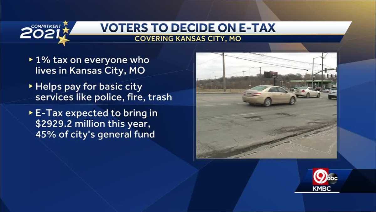 Voters to decide on Kansas City ETax Tuesday