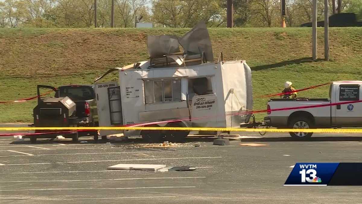 Food truck explodes in Forestdale sending owner to the hospital