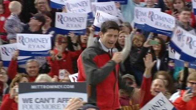 Ryan makes Republican case at Lunken Airport