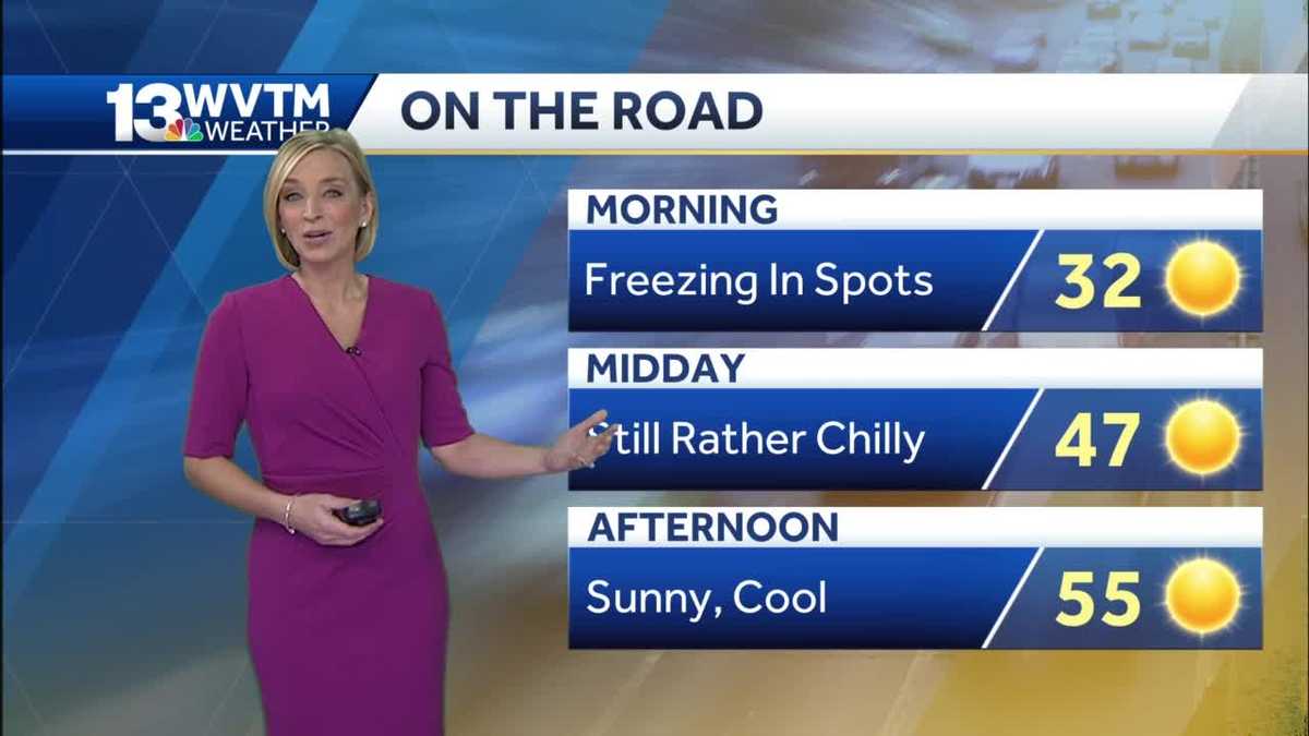 Much colder through the weekend