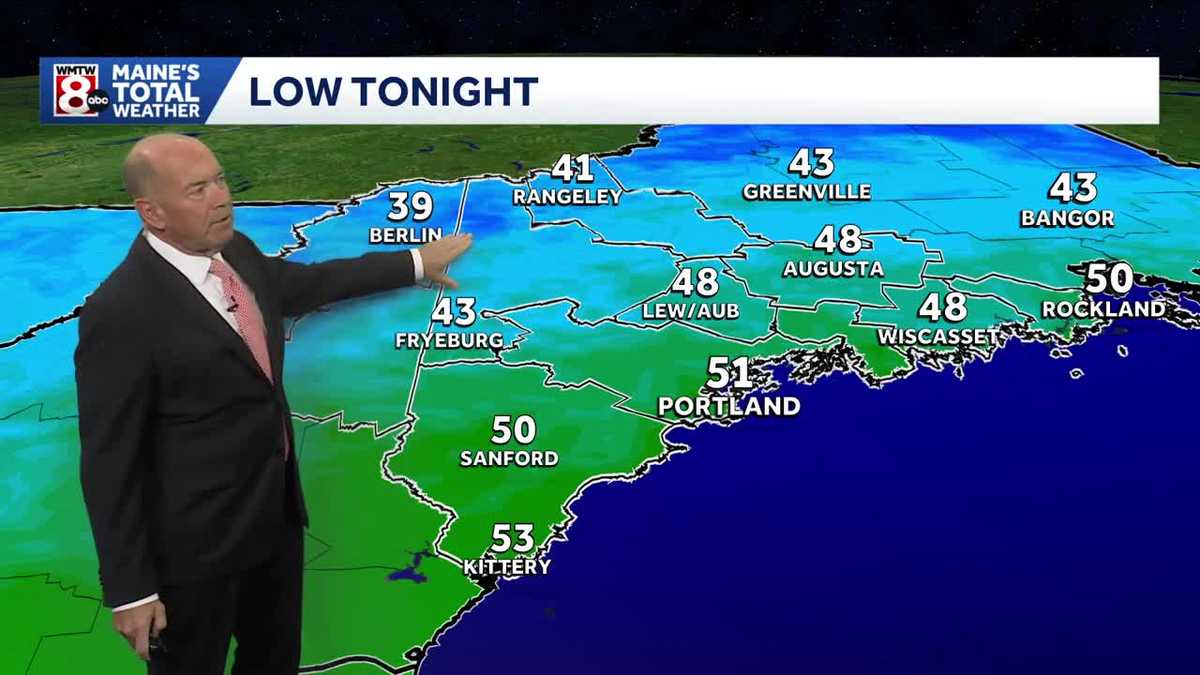 Picture perfect October weather arrives to start the weekend - WMTW