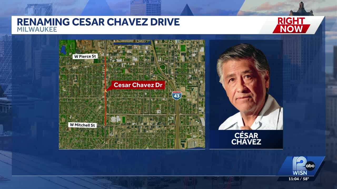 Milwaukee's Cesar Chavez Drive one step closer to new name