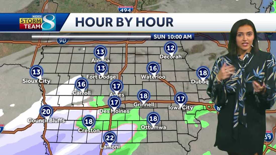 Iowa weather: Much colder and windy before some weekend snow