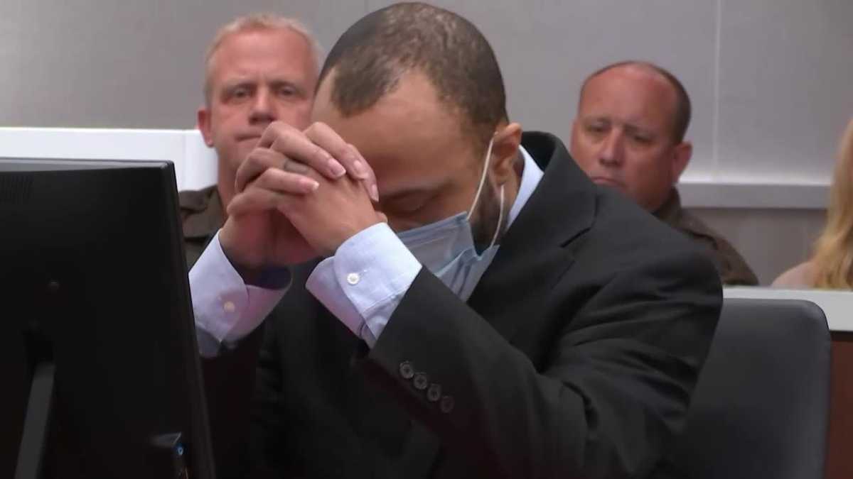 Darrell Brooks listens as first guilty verdicts are read