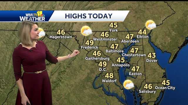 Mostly sunny with chilly temps for Tuesday - Vimarsana News