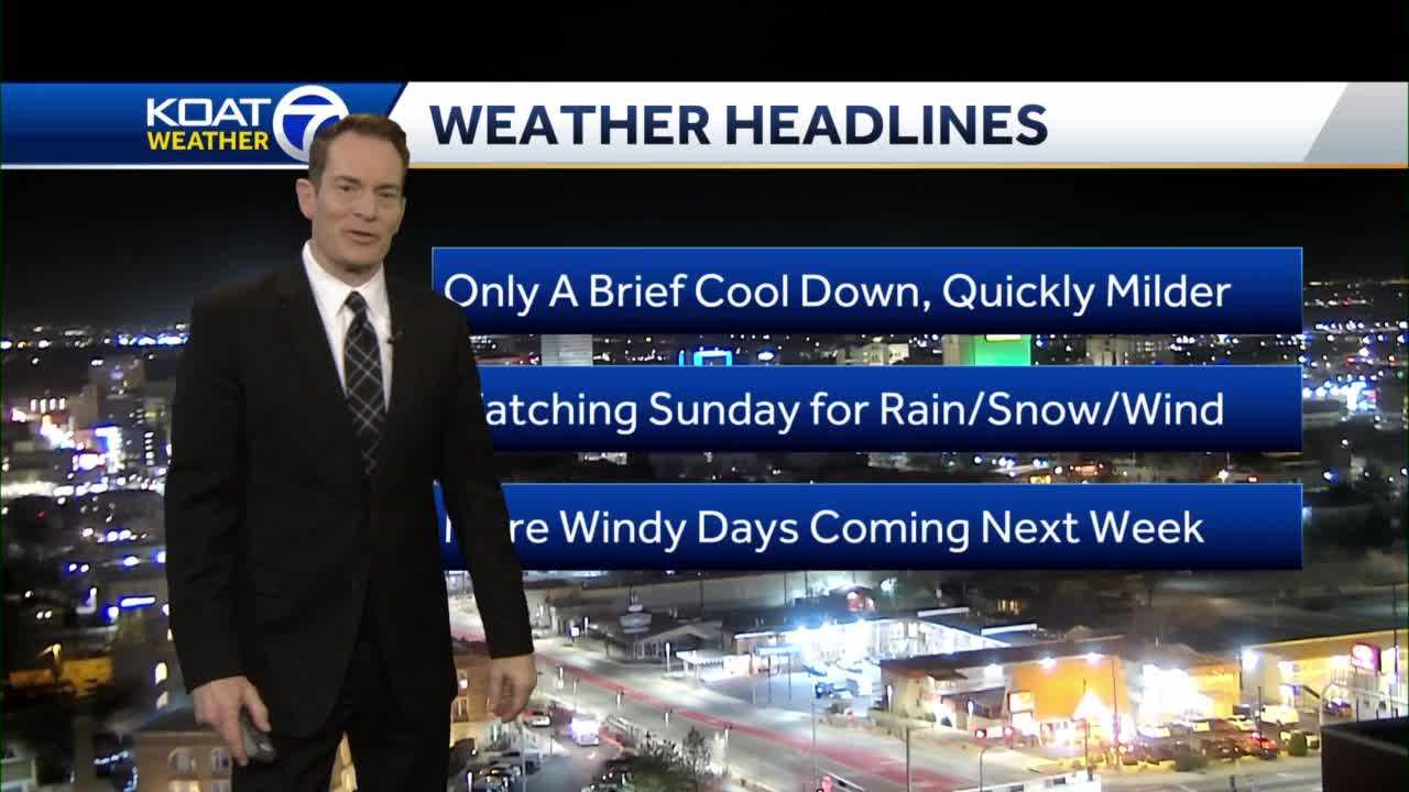 Eric's KOAT 7 Weather Forecast For 2/23/23