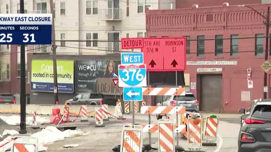 Parkway East Bridge Closure: Estimate travel times, find your route with this new tool